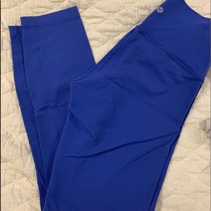 Favorite blue lulu leggings